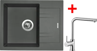 Obrázek produktu pro Sinks LINEA 600 Titanium + Elka