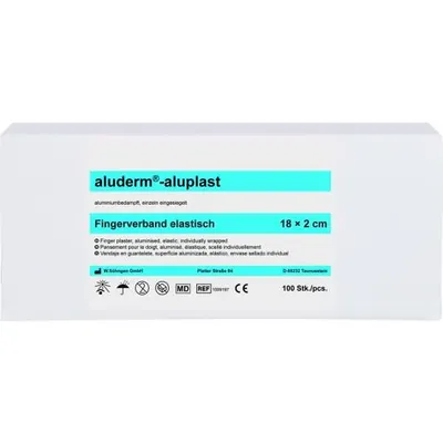 Produktbild von Wundpflaster Fingerverband aluderm-aluplast elastisch 18x2cm VE=100 Stück