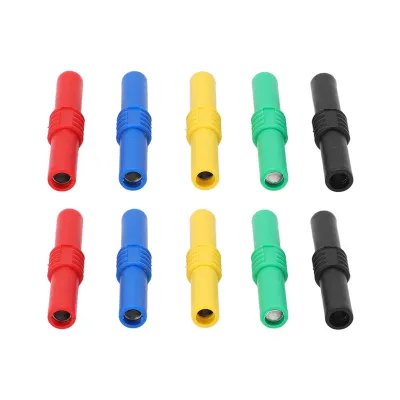 Produktbild von Insulated Banana Coupler,Insulated Banana Socket,Banana Coupler Connector,Female to Female Banana Socket,Extension Banana Plug Adapter,Electronics Connectors