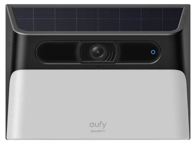 Immagine prodotto di Eufy S120 lampada solare da parete per esterni, con telecamera di videosorveglianza, risoluzione wireless 2K, AI, con riflettore da 300 lm, rilevatore di movimento, IP65, nero