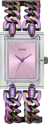 Image de Guess GW0669L2 Montre femme Mod Heavy Metal couleurs arc-en-ciel