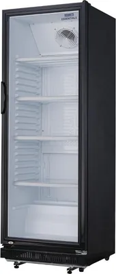 Produktbild von Nisbets Essentials Standkühler Schwarz - 346Ltr