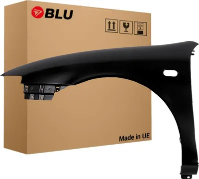 Immagine prodotto di BLU Parafango compatibile con Seat Toledo II 2 LC9Z Sinistra Schwarz BlackMagic | 1999-2004 | Anteriore | Verniciato | Pronto per il montaggio | Zincato