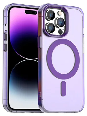 Obrázok produktu pre Techsuit - CandyCase MagSafe ochranný obal na iPhone 14 Pro - fialové