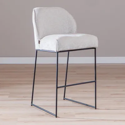 Produktbild von Bronx71 Barhocker Momo Chenille Sand 85 cm