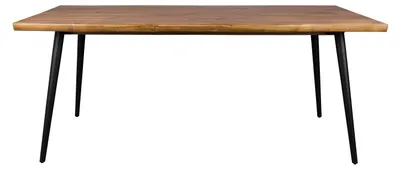 Esstisch ALAGON Walnuss mit Baumkante 160 x 90 cm von Dutchbone