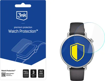 Image de Verre hybride pour Xiaomi Watch S4 41mm, 3mk Watch Protection, 3 pièces