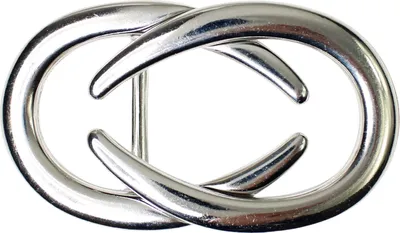 Produktbild von FRONHOFER Modische Gürtelschnalle silber, 3 cm, Damen