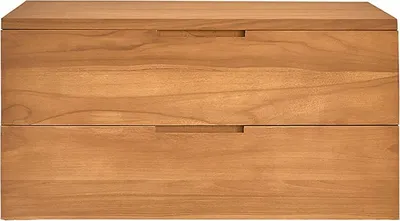 Produktbild von Waschtisch aus massivem Teakholz 80 cm