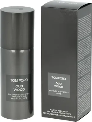 Produktbild von TOM FORD Oud Wood All Over Body Spray, 150 ml, Auffrischend, Frauen, Universal, Kardamom, Rosenholz, Pfeffer, Sandelholz, Vetiver