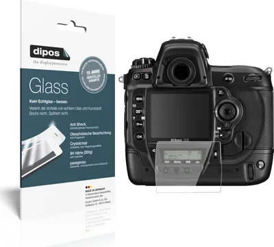 Obrázok produktu pre 2x ochranná fólia pre Nikon D3 - Anti-Shock 9H film dipos Glass plastové sklo
