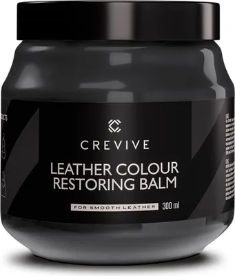 Produktbild von CREVIVE Leder Reparatur Balsam Grau 300 ml - Lederfarbe, Lederpflege, Leder Farbauffrischung