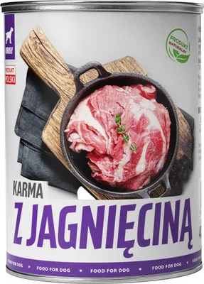 Zdjęcie produktu dla MOKRA KARMA DLA PSA TufTuf Puszka mielonka z jagnięciną 400g