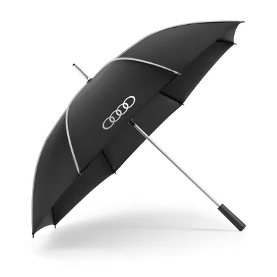 Produktbild von Original Audi Stockschirm, schwarz/silber, groß