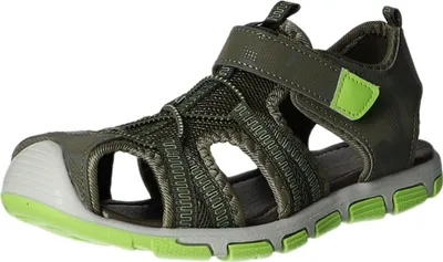 Produktbild von Sneakers Kinder-Jungen-Sandalette Grün-Grau, Farbe:grün, EU Größe:37