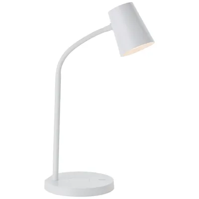 Produktbild von LED Tischlampe, Induktionsladeschale, 26 cm, 3 Stufen Touchdimmer