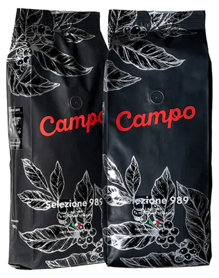 Produktbild von Campo Caffè - Selezione 989 Kaffeebohnen 2 kg - Italienischer Espresso samtig mild aromatisch