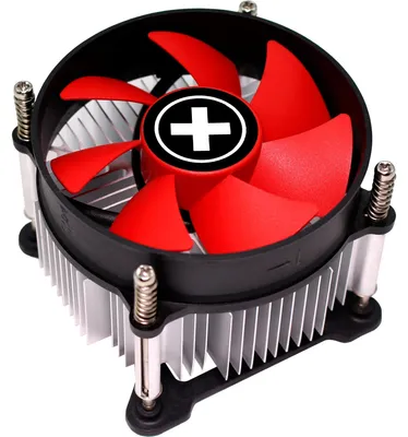 Image de Xilence XC032 computer cooling system Processor Cooler 9.2 cm Black, Red