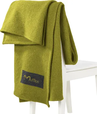 Produktbild von Mufflon W300 Mu-Plaid I kiwi 200 x 140 cm