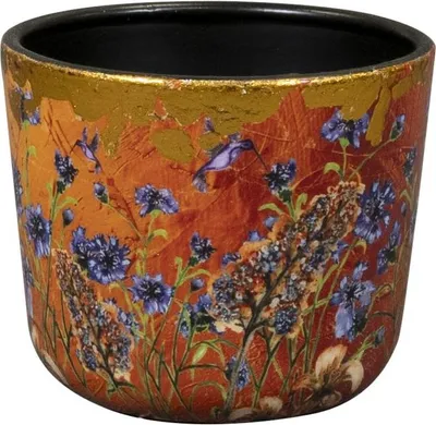 Produktbild von TS Collection - Vase Conisch Dreamy hummingbird - 8x7