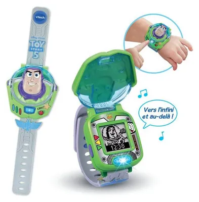 Zdjęcie produktu dla VTECH – TOY STORY 5 – EDUKACYJNY ZEGAREK-ZABAWKA BUZZA – Wielokolorowy