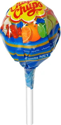 Produktbild von Chupa Chups Megachup 10 Mini Lutscher in einem Großen Lolly 120g