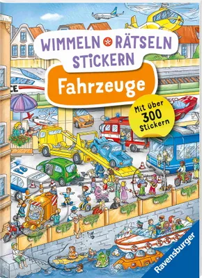 Image de Wimmeln, Rätseln, Stickern: Fahrzeuge