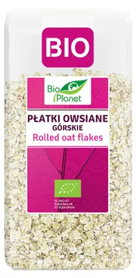 PŁATKI OWSIANE GÓRSKIE BIO 300 g - BIO PLANET