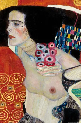 Produktbild von Gustav Klimt Kunstdruck Bild - Judith II, Salome, 1909 (120 x 80 cm)
