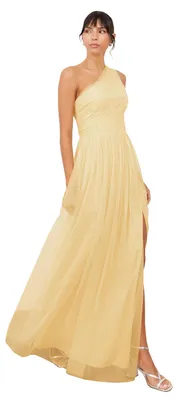 Produktbild von Anaya with Love Womens Ladies Maxi One Cold Shoulder Dress with Slit Split Sleev