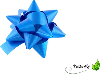 Produktbild von 10 Geschenkschleifen Rosetten 8cm , Farbe:blau / königsblau