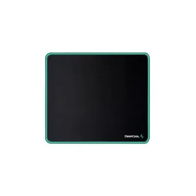 Produktbild von DeepCool GM810, Schwarz, Grün, Einfarbig, Tuch, Gummi, Anti-Rutsch-Basis, Gaming-Mauspad