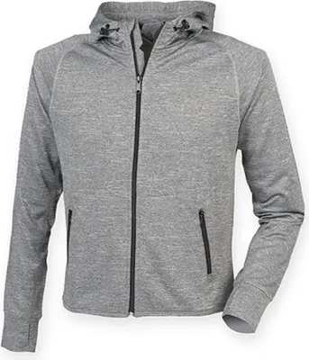 Obrázok produktu pre Tombo TL551 | Dámska bežecká mikina s kapucňou - farba: Grey Marl - veľkosť: M