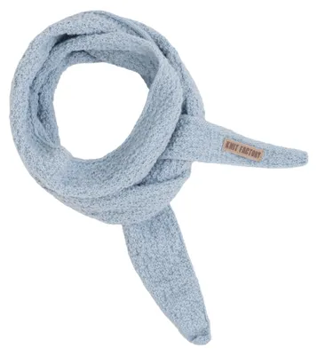Produktbild von Knit Factory Sana Mini Halstuch - Celeste - 125x10 cm