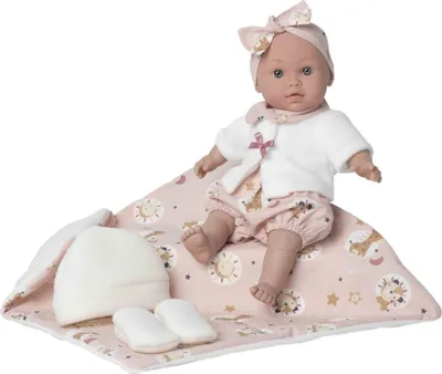 Productafbeelding van Reborn popbaby Lara, deken