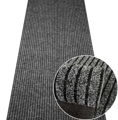 Produktbild von Oxide Meterware Eingangsmattte Läufer Gummiert Prążkowana 100cm