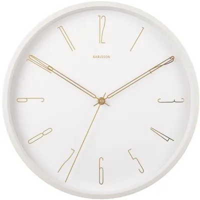 Immagine prodotto di Orologio da parete moderno bianco - Karlsson Modello: KA5898WH