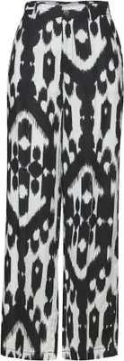 Produktbild von LS_Office_ AOP Linen Wide Leg 20001 Black Größe 42/30