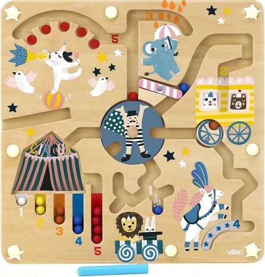 Obrázok produktu pre Vilac Magnetický labyrint cirkus Michelle Carlslund
