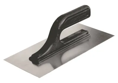 Immagine prodotto di DEDRA Frattazzo in acciaio inox 270x130 mm con manico in plastica - 15B050