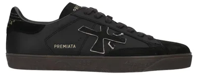 Produktbild von Premiata Herren Sneaker Steven 8484 Premium Leder Schwarz 45