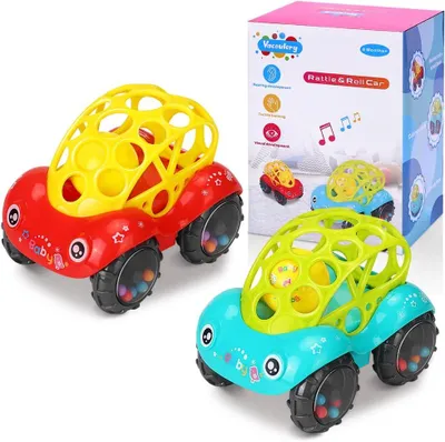 Produktbild von Spielzeugauto mit Rasseln