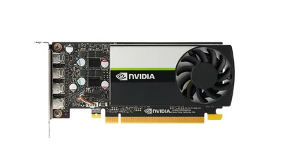 Zdjęcie produktu dla HP Karta graficzna NVIDIA T1000E 8 GB 4mDP, T1000, 8 GB, GDDR6, 128 bit, 7680 x 4320 px, PCI Express x16 3.0