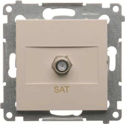 Zdjęcie produktu dla Kontakt-Simon DASF1.01/41, Biały, Plastik, IP20, 75 mm, 36 mm, 75 mm
