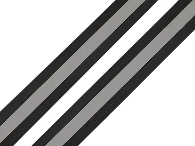 5m Reflektorband, schwarz