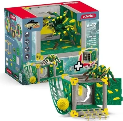 Productafbeelding van Kampfarena, BattleCave, Dschungel, Tarentel-uitbreiding, SCHLEICH 42678 Eldrador Creatures, vanaf 7 jaar