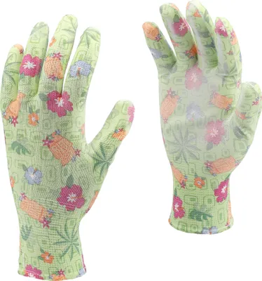 Produktbild von Arbeitshandschuhe, Gartenhandschuhe, Polyester, PolyurethanbeschichtetGr. 8/M