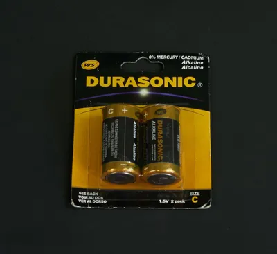 Productafbeelding van Blister 2 st C alkaline batterij Durasonic