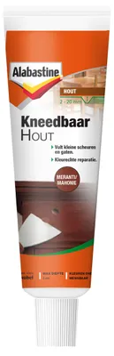 Productafbeelding van Alabastine  -  Kneedbaar Hout  -  Meranti / Mahoni  -  75 G