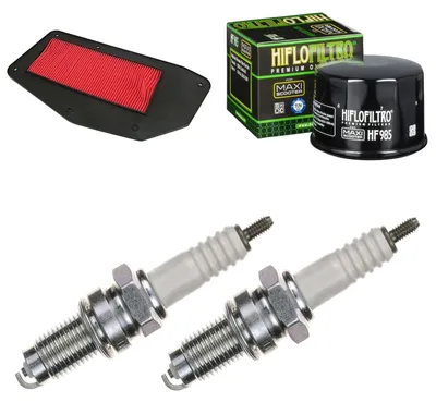 Obrázok produktu pre Servisná sada pre Kymco MyRoad 700 i ABS 2012–2015: vzduchový filter, olejový filter, zapaľovacie sviečky od pamoto –